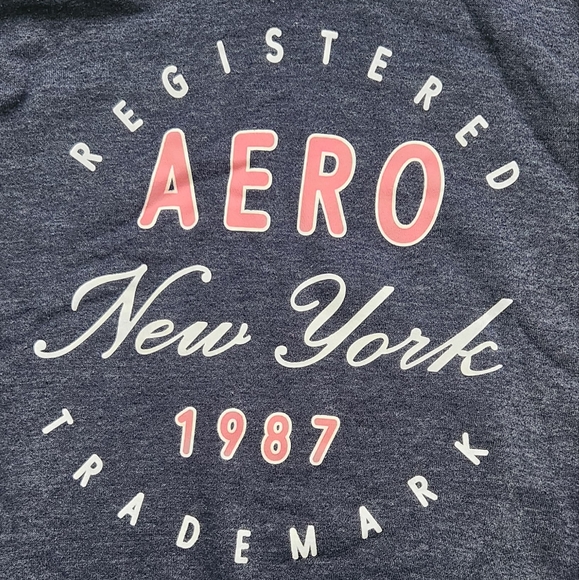 Aerepostale sweater kids navy blue Size XS. - Picture 4 of 5